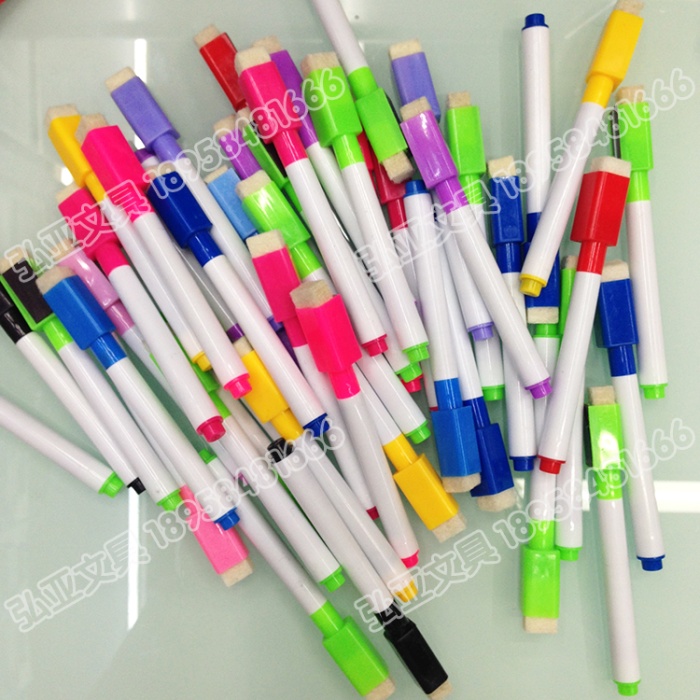 Small whiteboard pen tear brand-name whiteboard pen can erase marker run, brother