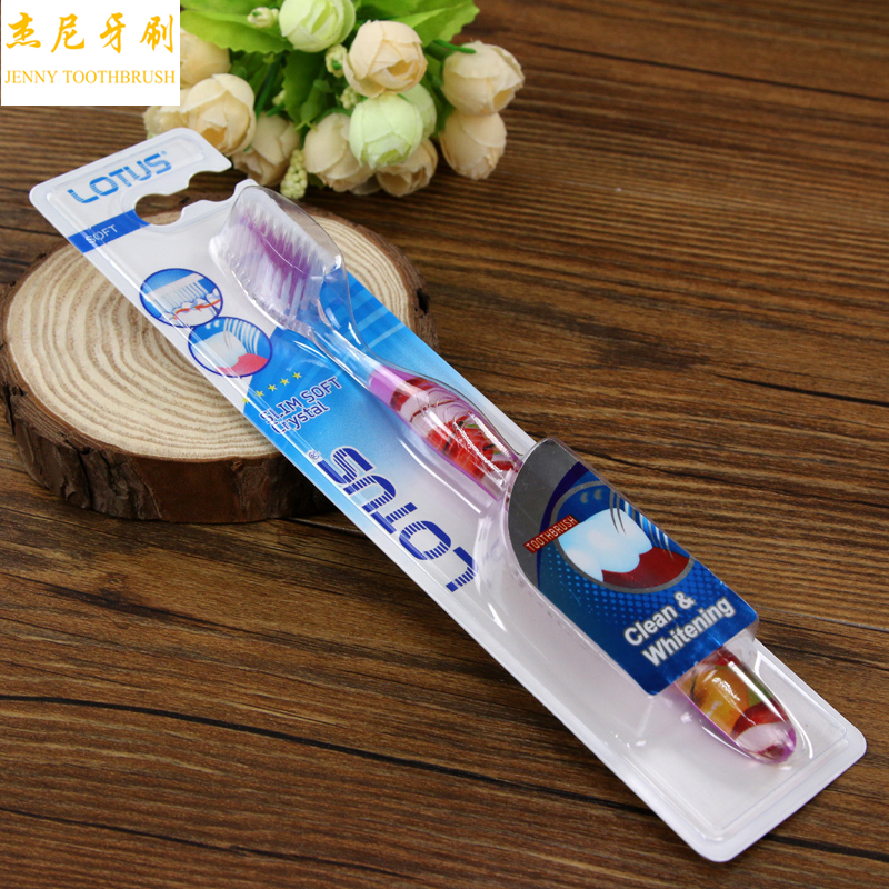 Fine Tooth Cleaning Elastic Gingival Toothbrush Adult Ultra-Fine Toothbrush Tartar L-479 Specification drawing
