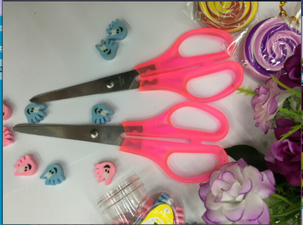Penghao Large office paper-cutting knife, high-quality stainless iron art scissors Specification image