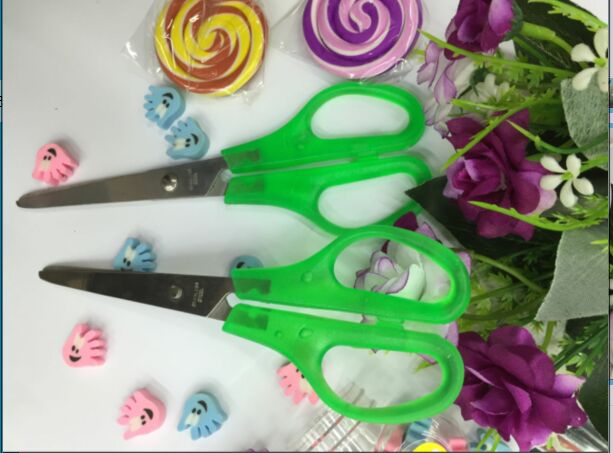 Penghao Large office paper-cutting knife, high-quality stainless iron art scissors details Picture