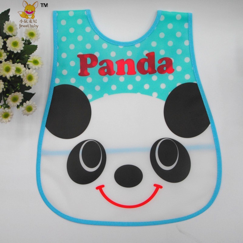 婴儿童围兜防水无味免洗柔软饭兜宝宝喂饭大号卡通围嘴