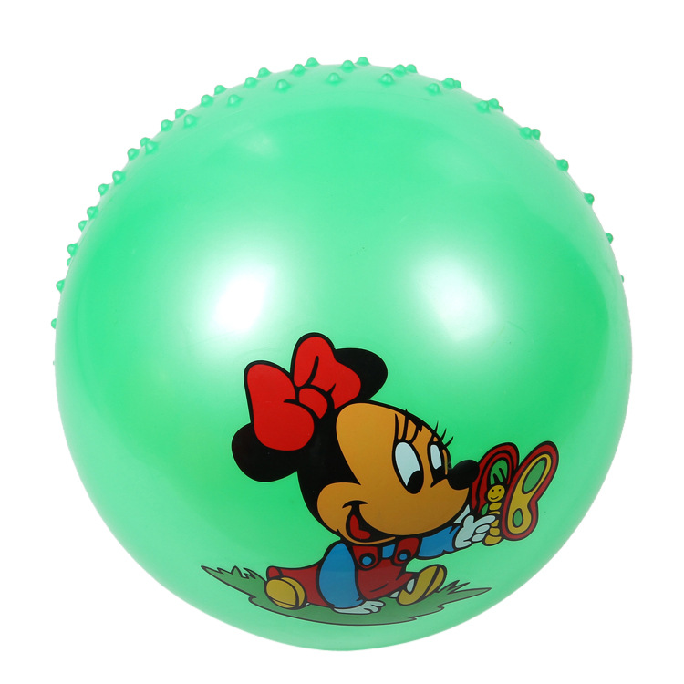 卡通图案柔软舒适软pu球儿童玩具 环保海绵波波球婴幼儿球玩具详情图2