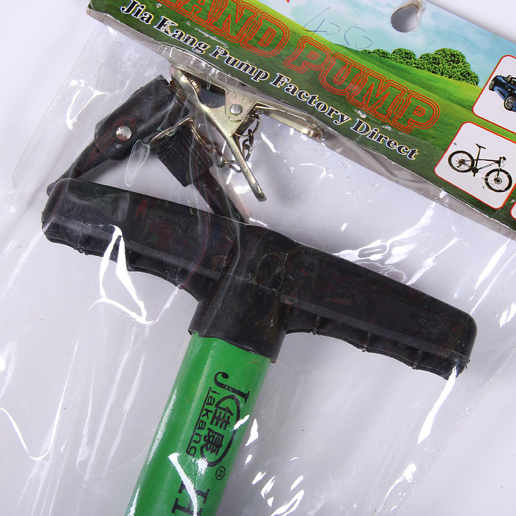 Factory direct sales of portable household bicycle, basketball, mountain bike, car and electric bike air pumps details Picture