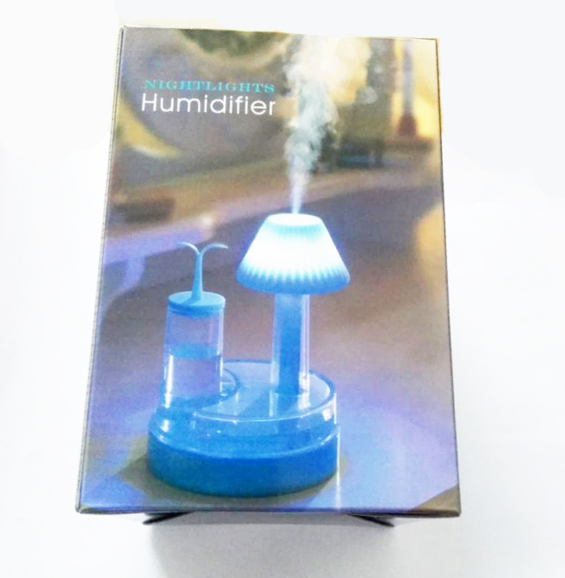 USB Green Bud Lamp Humidifier, Air Aromatherapy Purification Mini Humidifier Specification image