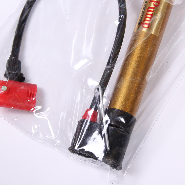 Factory direct sales of portable household bicycle, basketball, mountain bike, car and electric bike air pumps details Picture