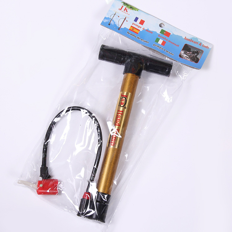Factory direct sales of portable household bicycle, basketball, mountain bike, car and electric bike air pumps