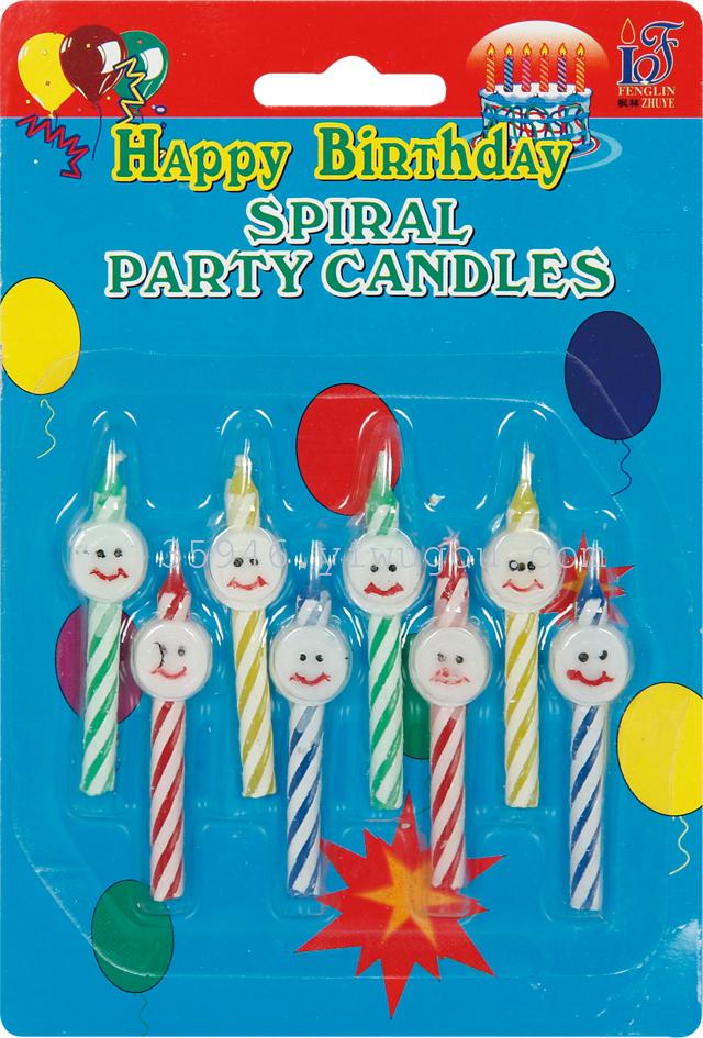 蜡烛/蜡烛/五角星造型/生日蜡烛产品图