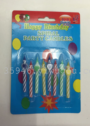 蜡烛/蜡烛/五角星造型/生日蜡烛细节图