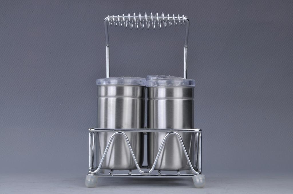 Hot-selling multi-purpose stainless steel seasoning box, high-end 4pcs seasoning VAT