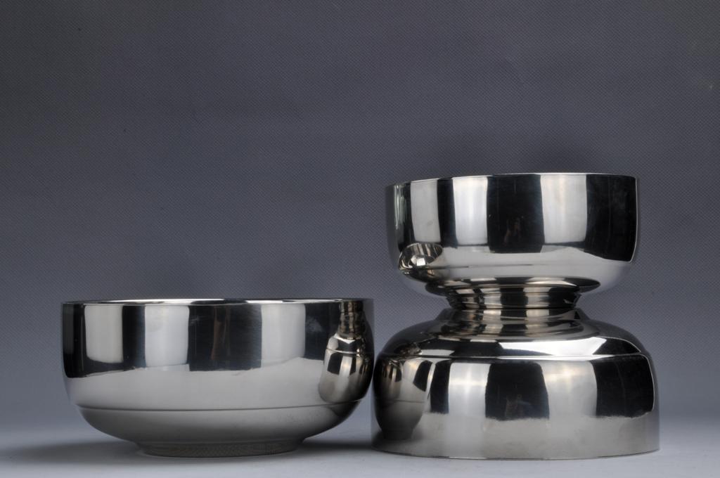 11.5cm Korean-style wealth bowl, household daily-use bowl, high-quality stainless steel heat-insulating bowl details Picture