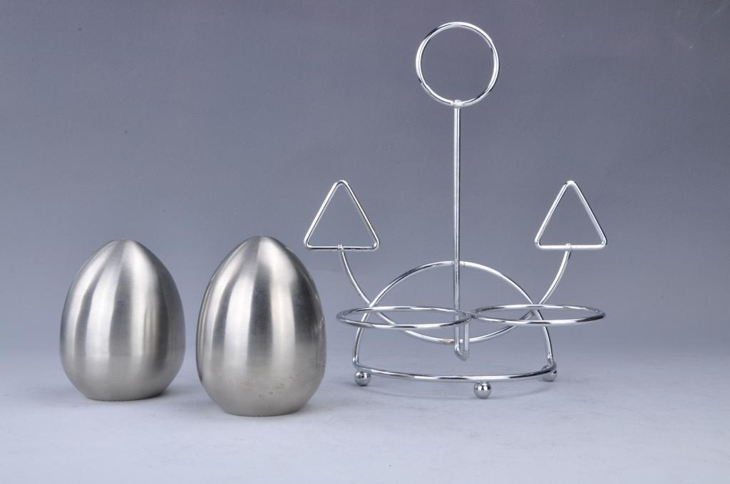 Novel egg-shaped seasoning box combination set cooking cans details Picture
