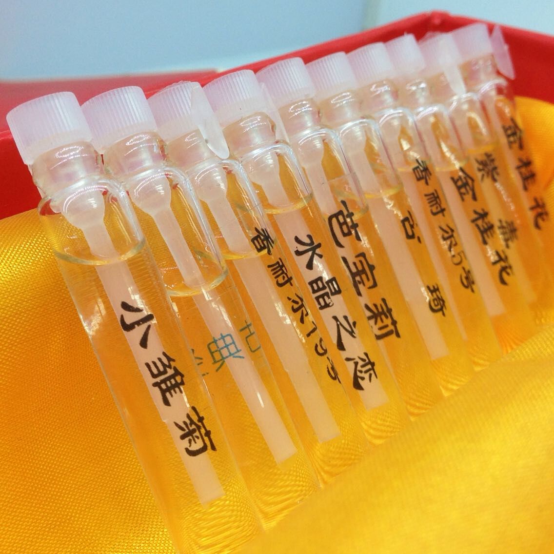 2016卡片试管香水 活动现场 试用香水简装3ML