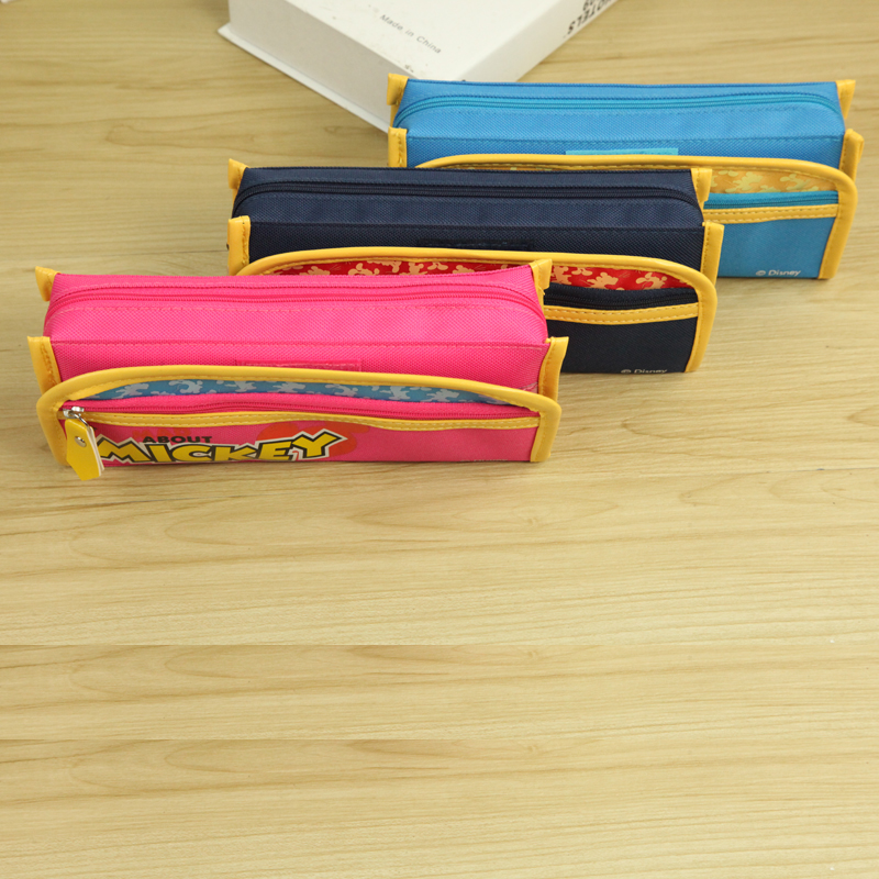 2001 牛津布学生盒笔袋 耐用笔袋大容量拉链