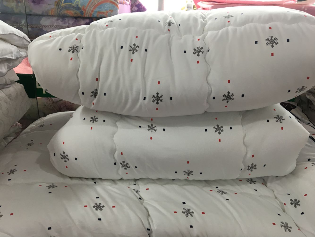 4-piece set, bedding quilt manufacturer, brushed, printed winter quilt Specification image