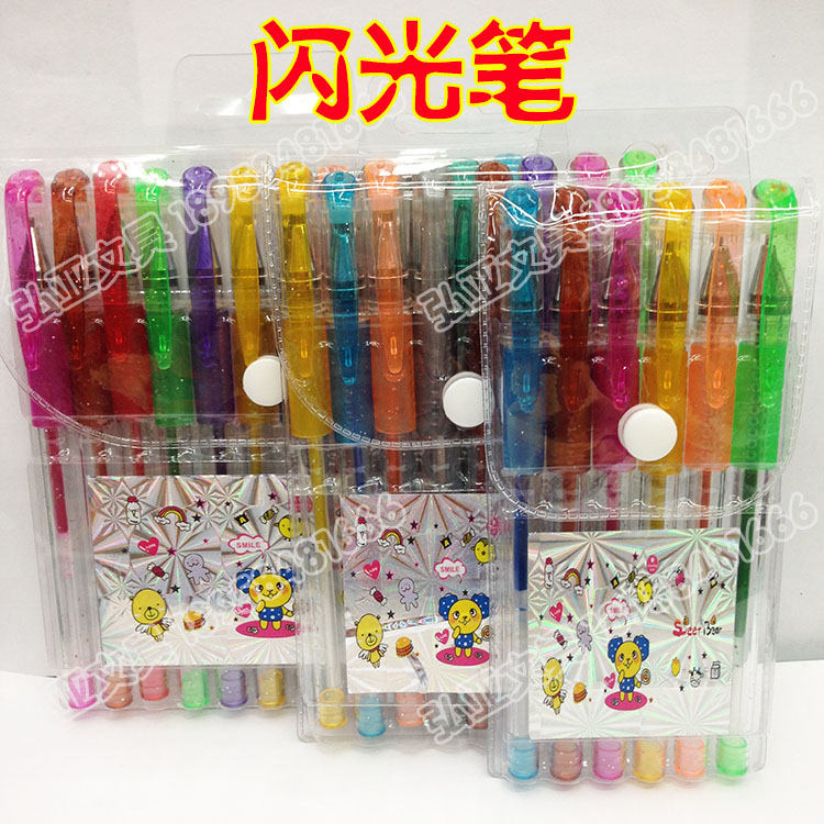 GLITTER INK PEN FLASH PEN