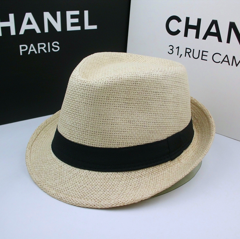 Hat New Spring And Summer Fashion Straw Small Top Hat Korean Version Of Men's And Women's Jazz Hat Outdoor Casual Hat Point Fine Hat Industry Specification drawing