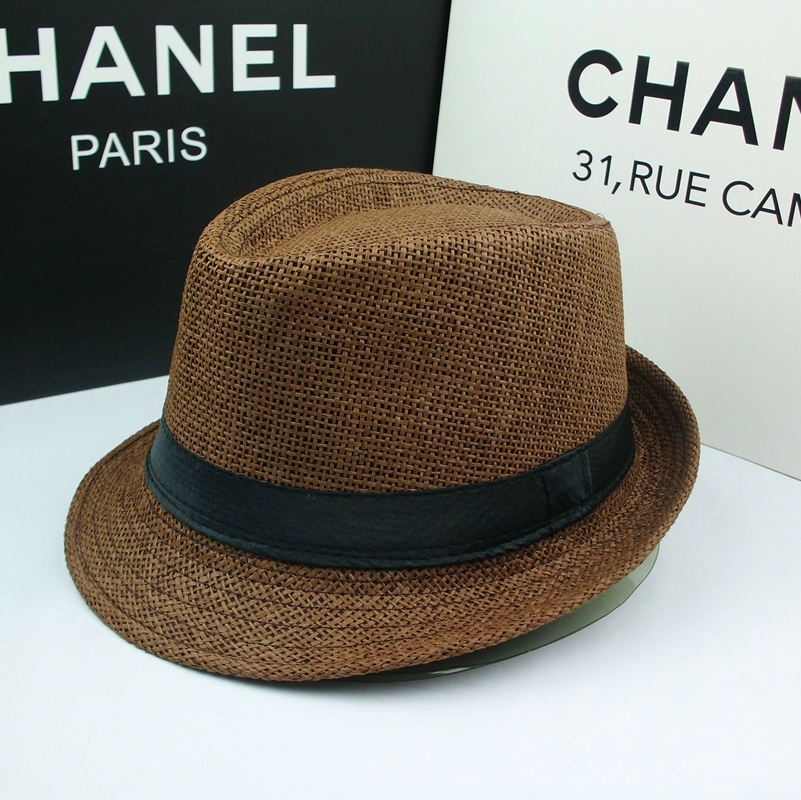 Hat New Spring And Summer Fashion Straw Small Top Hat Korean Version Of Men's And Women's Jazz Hat Outdoor Casual Hat Point Fine Hat Industry Application Scenario