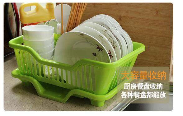Kitchen rack bowl rack dripping bowl rack dish rack storage dish rack cupboard rack Specification drawing