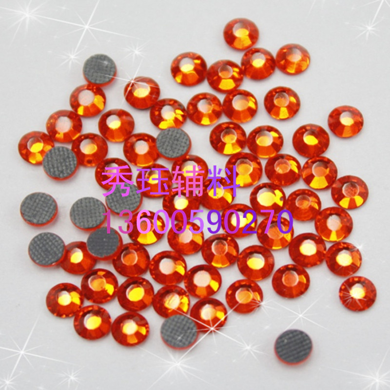 Ss20 Big Red Ab Middle East Drilling High Quality Imitation Czech Hot Drilling Accessories Application Scenario