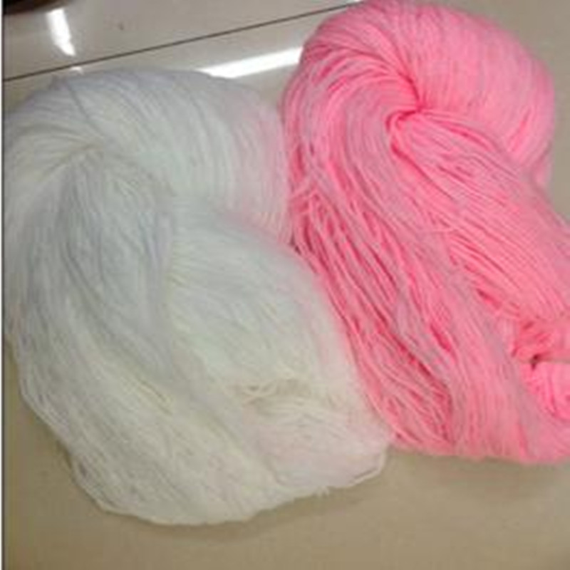 Wholesale of small quantities in stock, factory direct sales, 100% all-acrylic 4-strand woolen yarn, coat, sweater thread, hook shoe thread Specification image