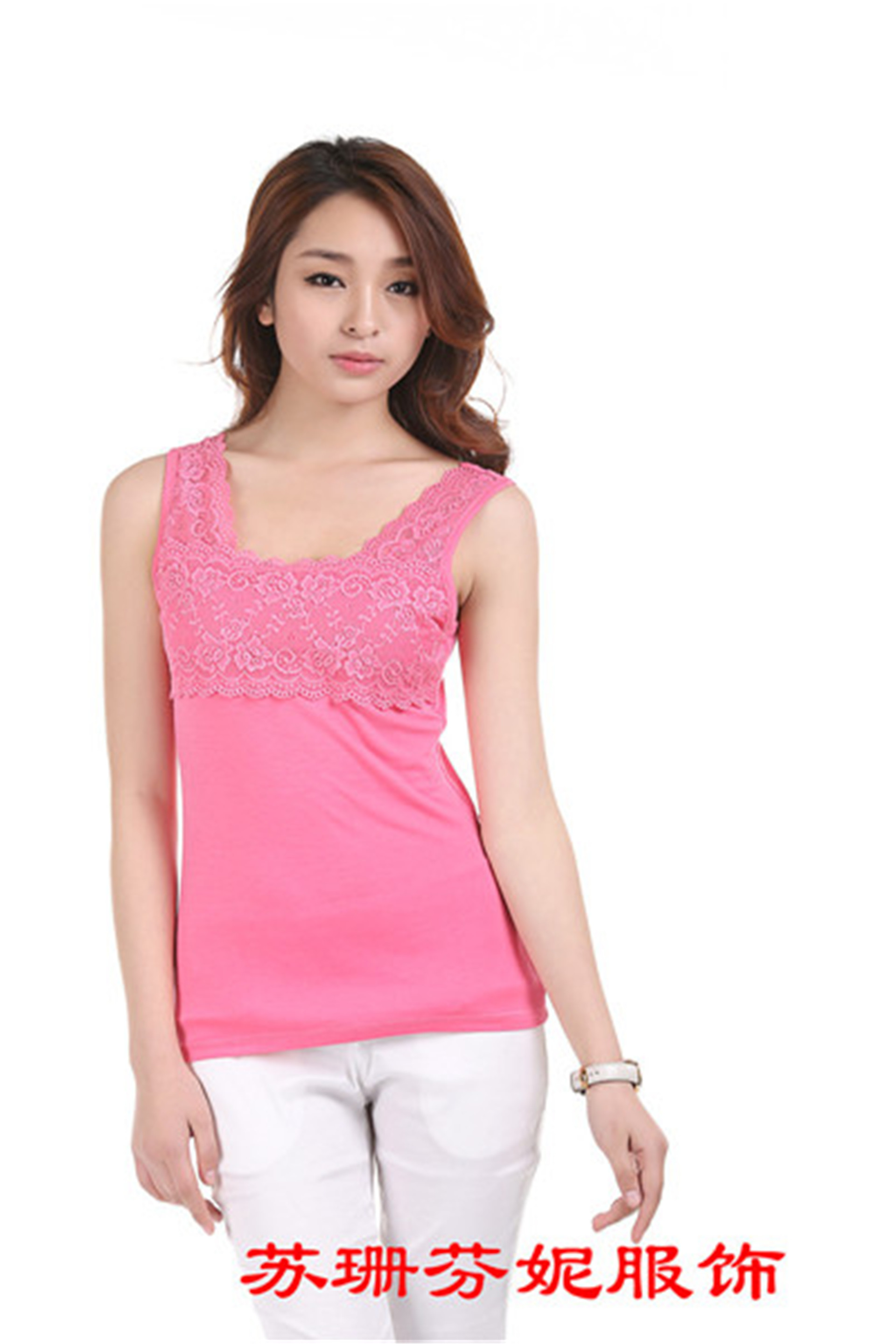 Summer 2016 hit women's wear: Modal multi-color halter top sleeveless base layer