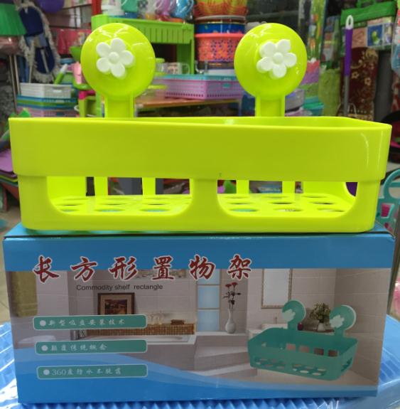 Super strong suction cup toilet rack bathroom corner rack toilet wall rack toilet monolayer rack
