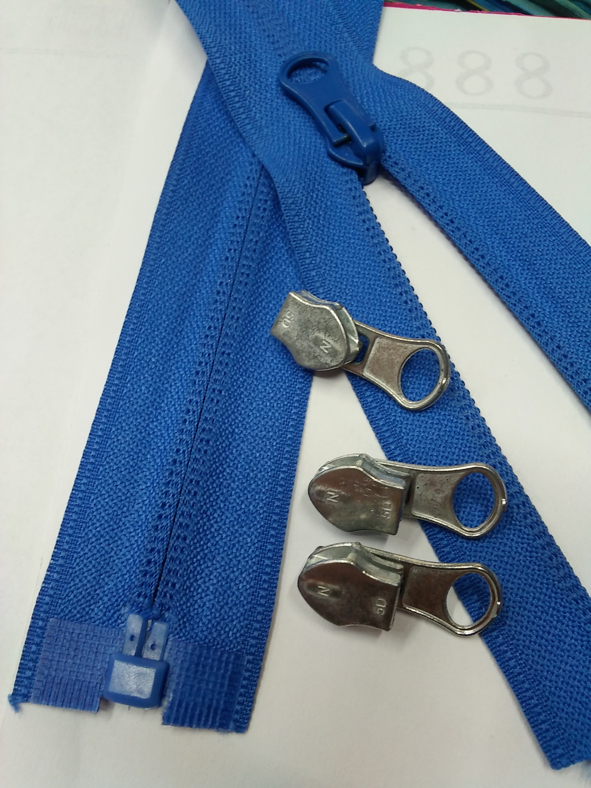 No. 5 Nylon Back Through Gourd Piece Specification drawing