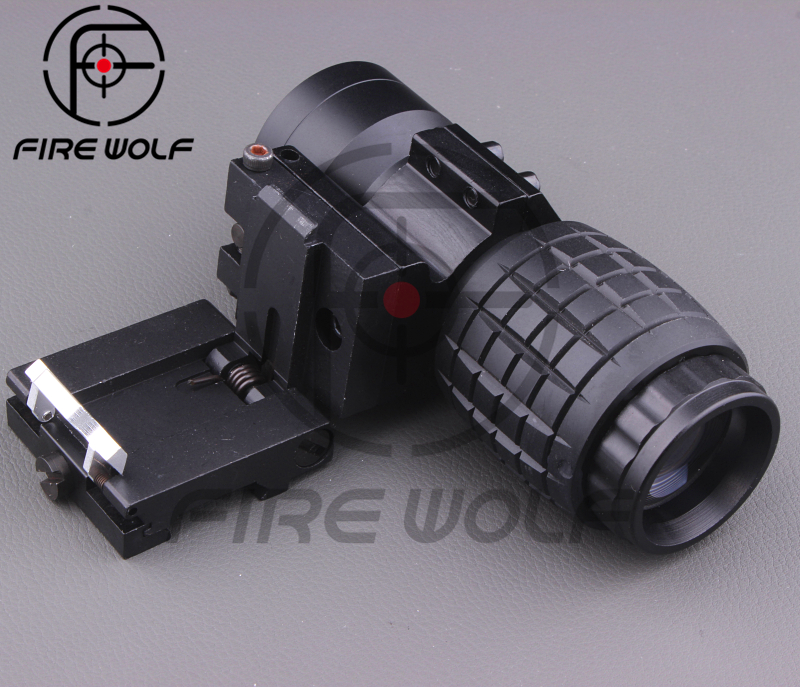 20001 Adjustable EOTech 3X side-flipping Pineapple Mirror 3x Application Scenario
