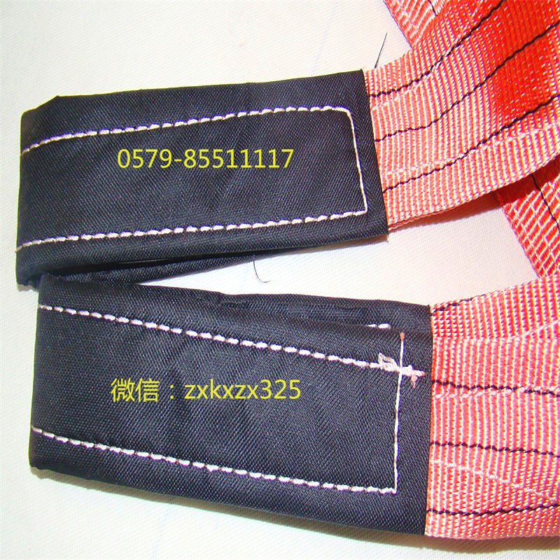 Flat 5T*8M polyester lifting belt lashing rig