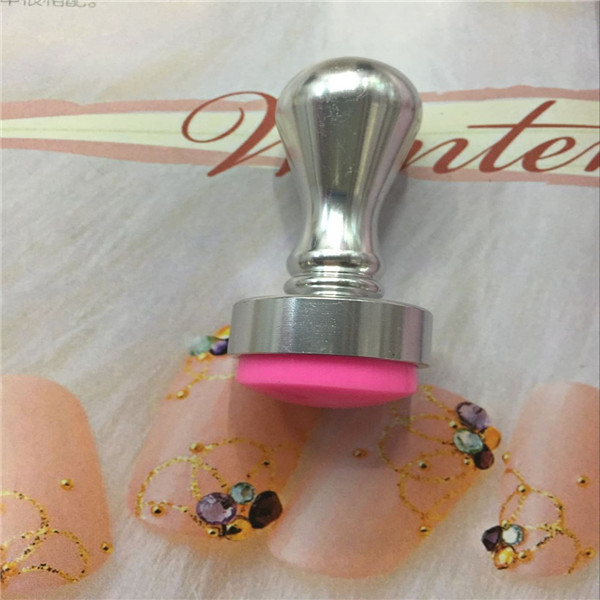 美甲 印花钢板 印花油印章工具指甲印章 印花机 美甲印章产品图