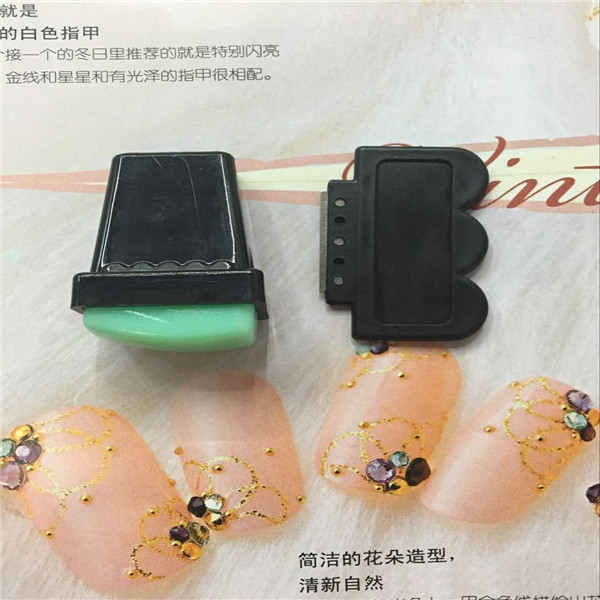 美甲 印花钢板 印花油印章工具指甲印章 印花机 美甲印章细节图