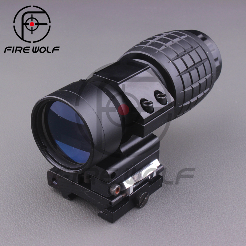20001 Adjustable EOTech 3X side-flipping Pineapple Mirror 3x Specification image