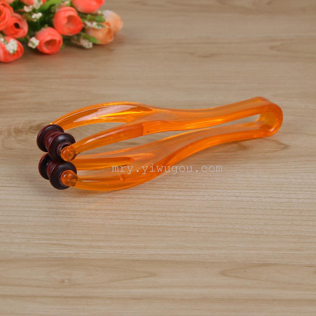 红木滚轮手指按摩器 手指关节按摩器 迷你按摩器