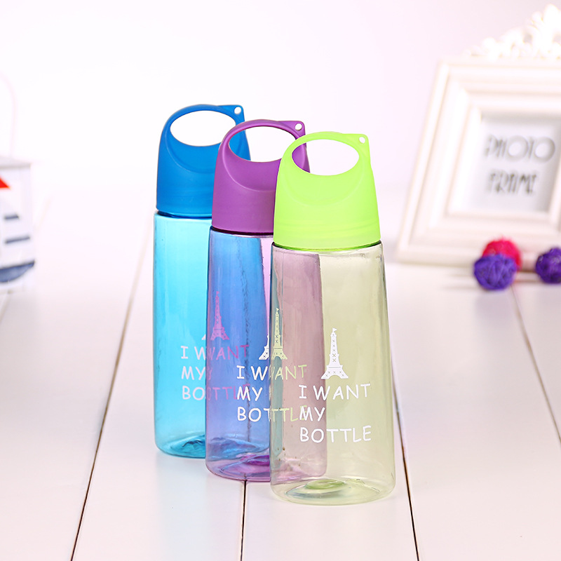 Creative Leakage Teacup Exquisite Color Pc Student Cup Fashion Sports Handy Cup Specification drawing