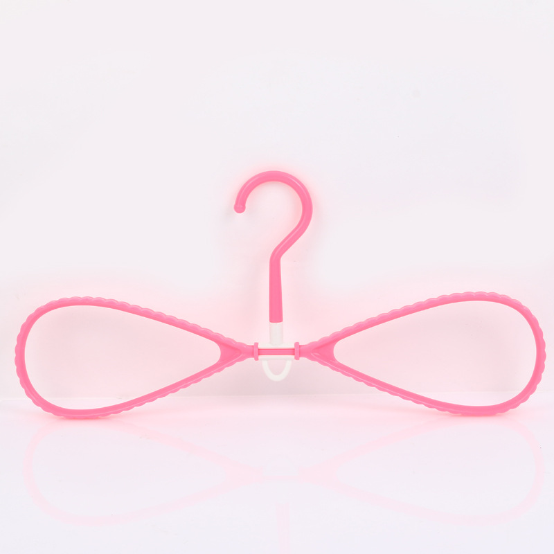 Creative Home Wardrobe Three-Dimensional Rotatable Multi-Function Hanger Plastic Seamless Butterfly Specification drawing