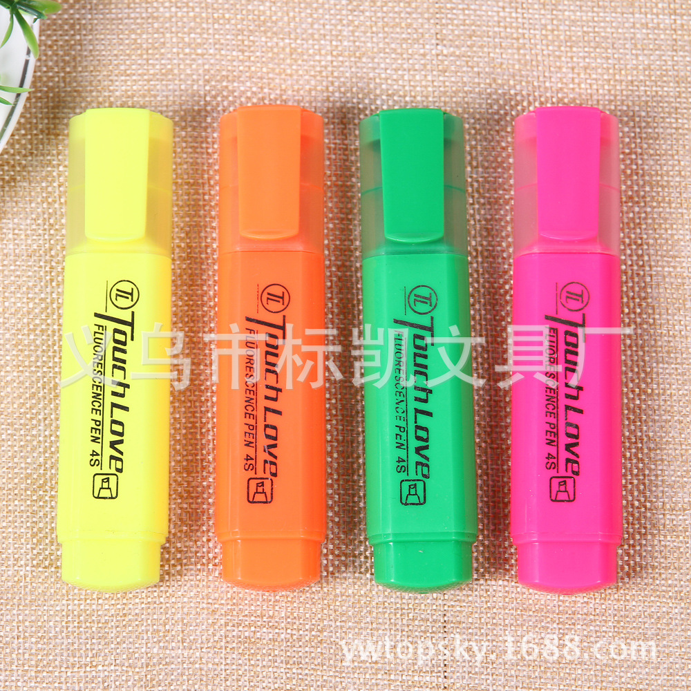 Factory direct sales of various styles of color highlighters available, TL-4S-A