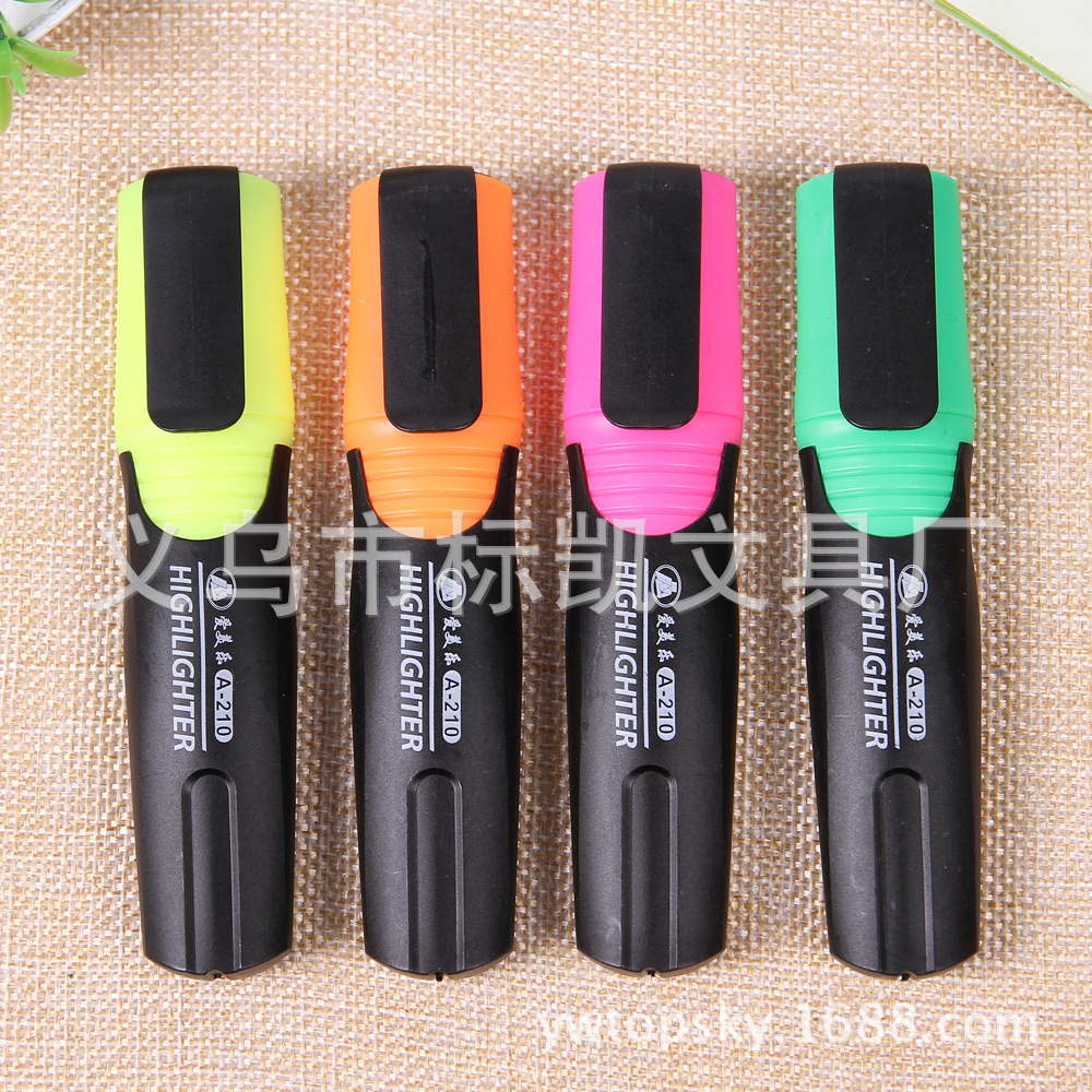 Highlighter for office students to mark A-210 Specification image