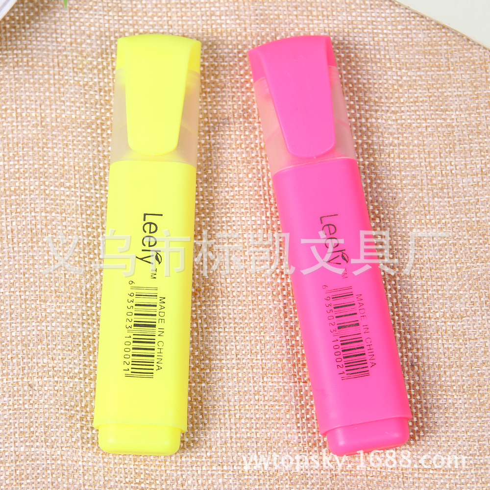 Highlighter pen for marking office and study L-8008 details Picture