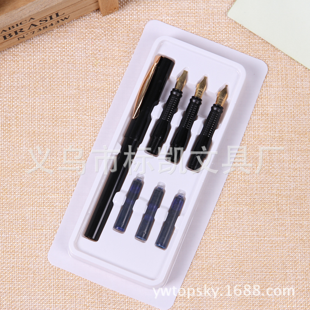 直液式钢笔套装 可换头换囊 403P产品图