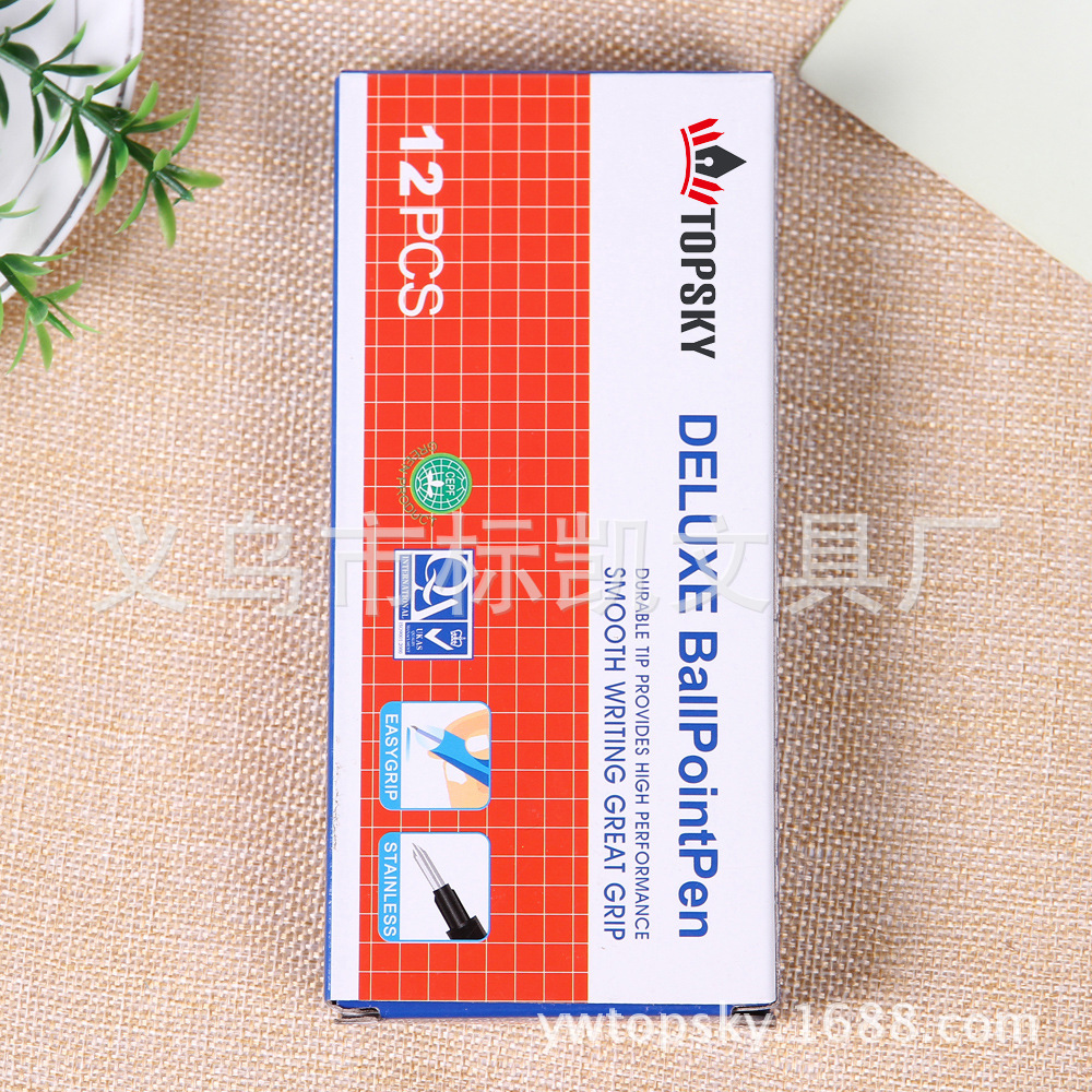 Biaokai factory direct sales ballpoint pen Press Ballpoint pen Specification image