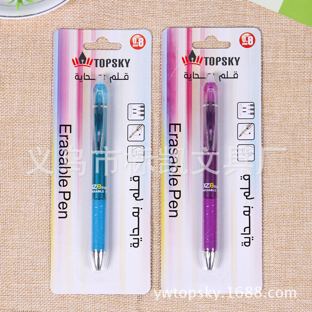 Erasable ballpoint pen clip details Picture