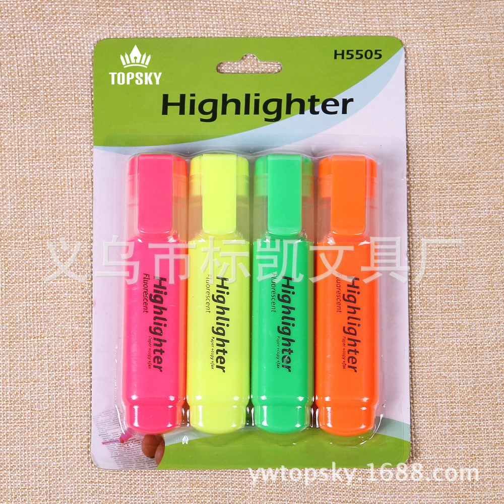 Large-capacity highlighter for office marking students to make marks 5503 Specification image
