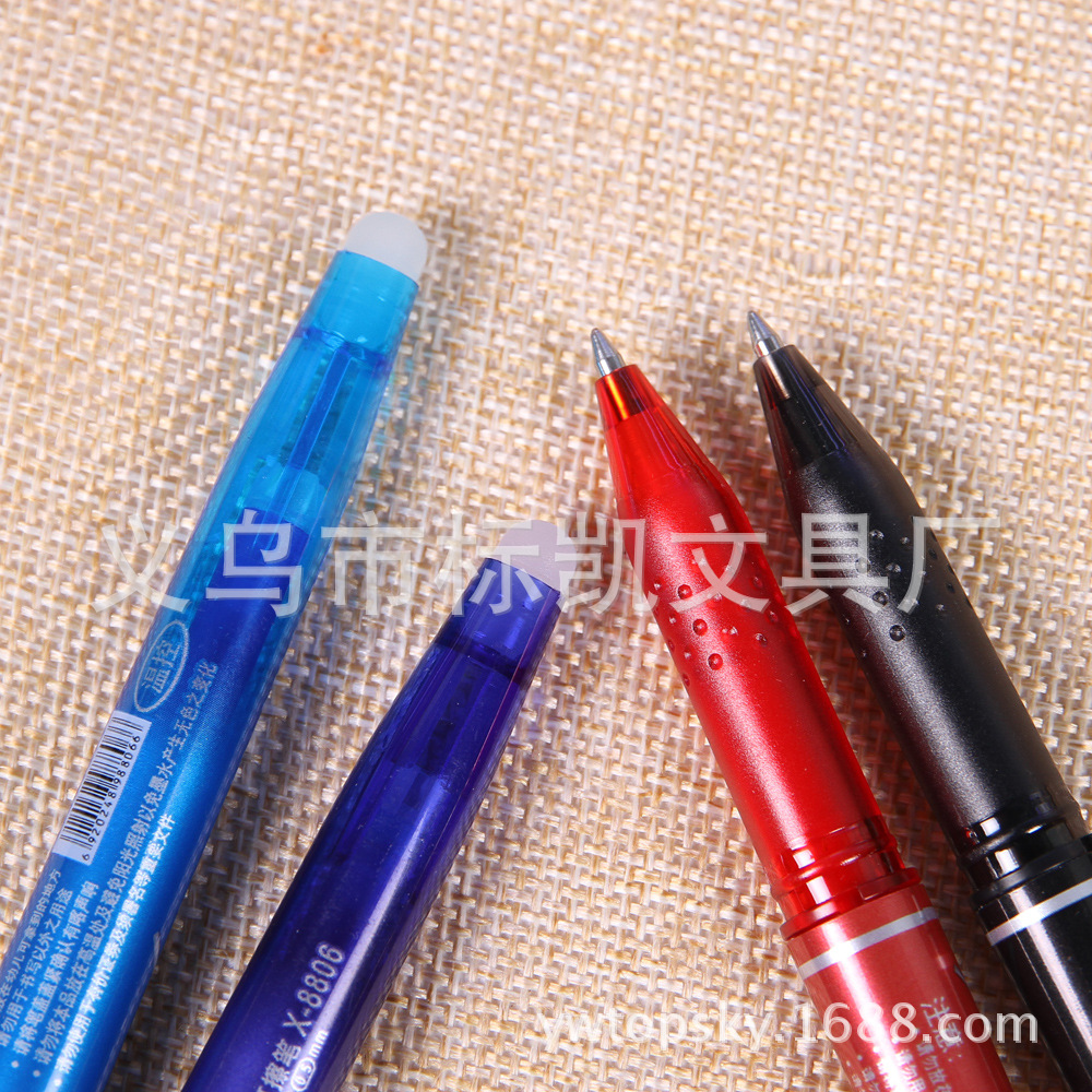 Factory direct sale of temperature-controlled erasable gel pen X-8806 Specification image