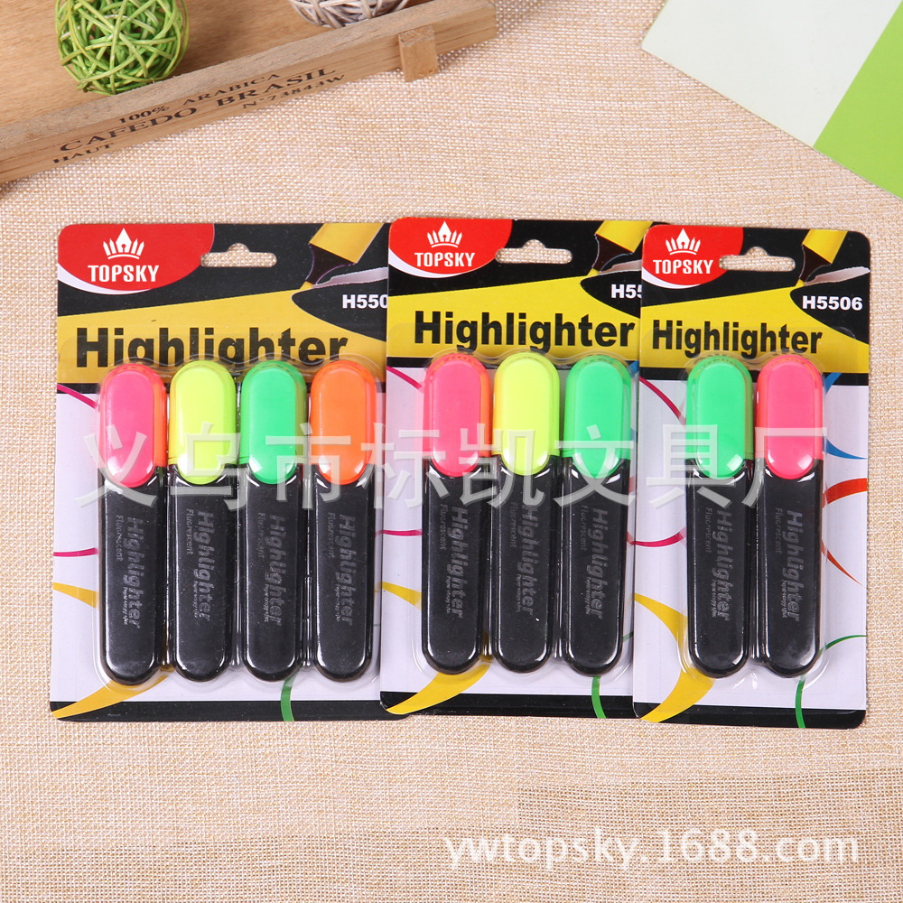 The highlighter H-5507 is stylish and unique Specification image