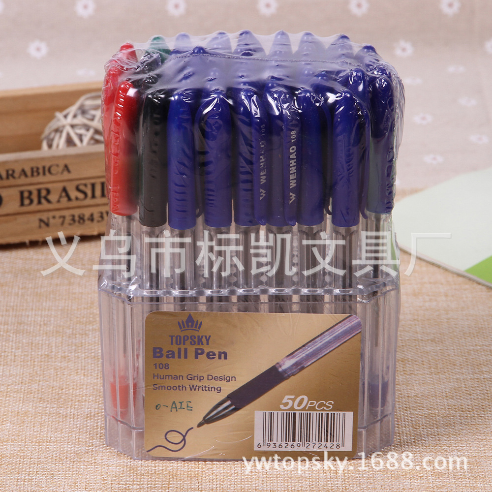 Bucket-sized ballpoint pen with sheath. Bucket-sized ballpoint pen with sheath Specification image