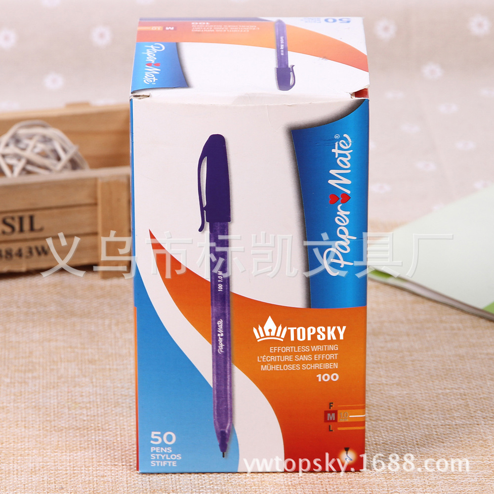 Biaokai manufacturer's triangular rod Ballpoint pen Specification image