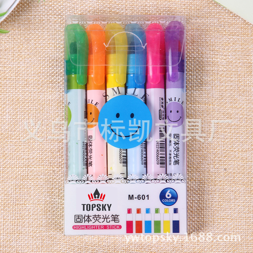 Solid highlighter solid core M-601 Specification image