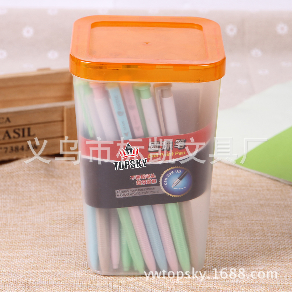 New press ballpoint pen from Biaokai Factory Specification image