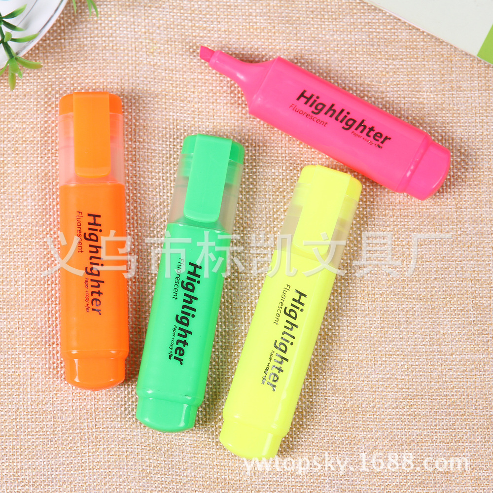 High-capacity highlighter for office, study and marking H-5799