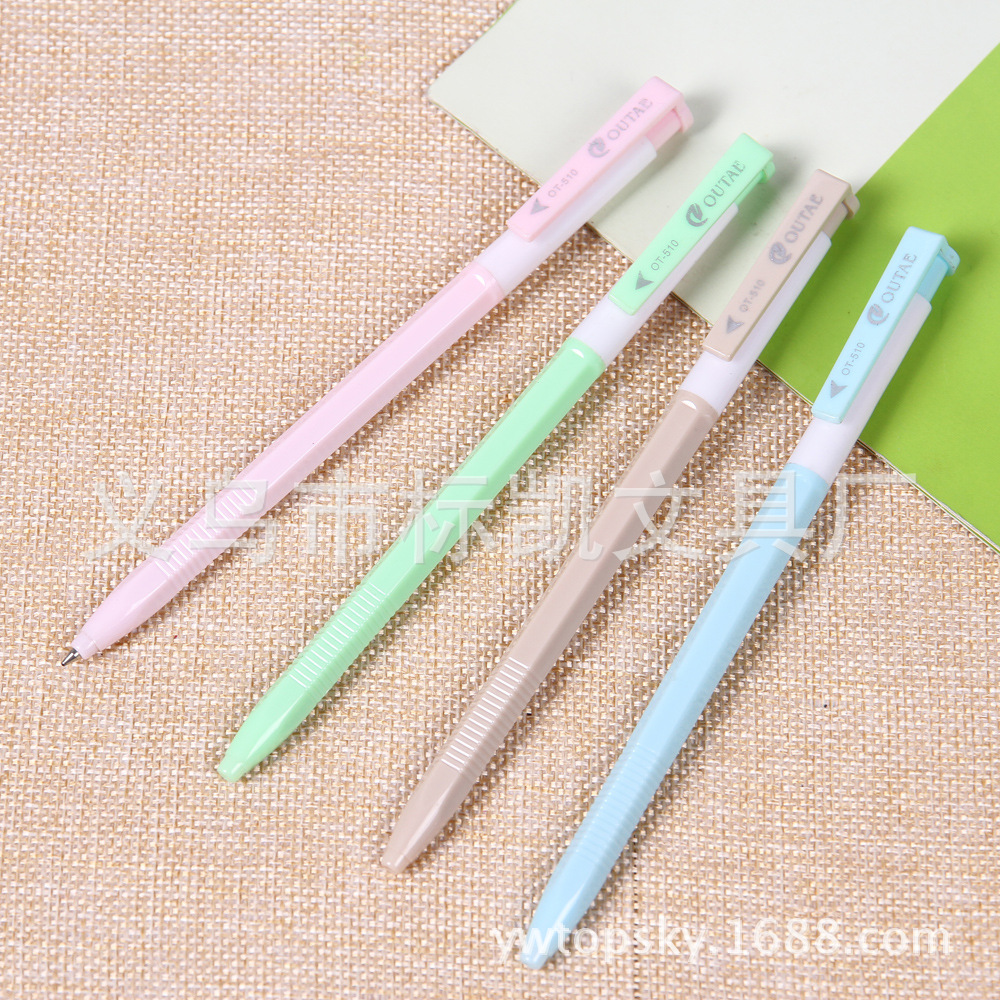 New press ballpoint pen from Biaokai Factory details Picture